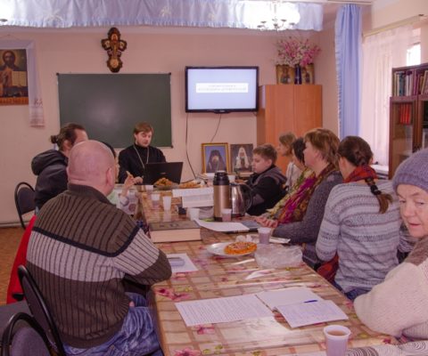 В храме Воздвижения Креста Господня прошла лекция о новомучениках и исповедниках Церкви Русской